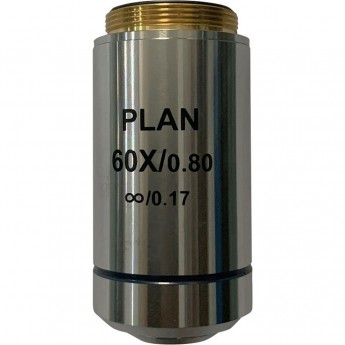 Объектив планахроматический LEVENHUK MED 60x/беск Объектив планахроматический LEVENHUK MED 60x/беск